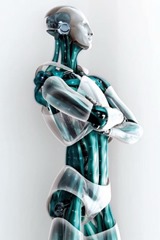 Robot arms folded 2