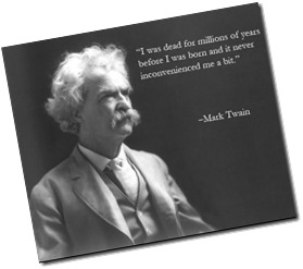 mark twain and death